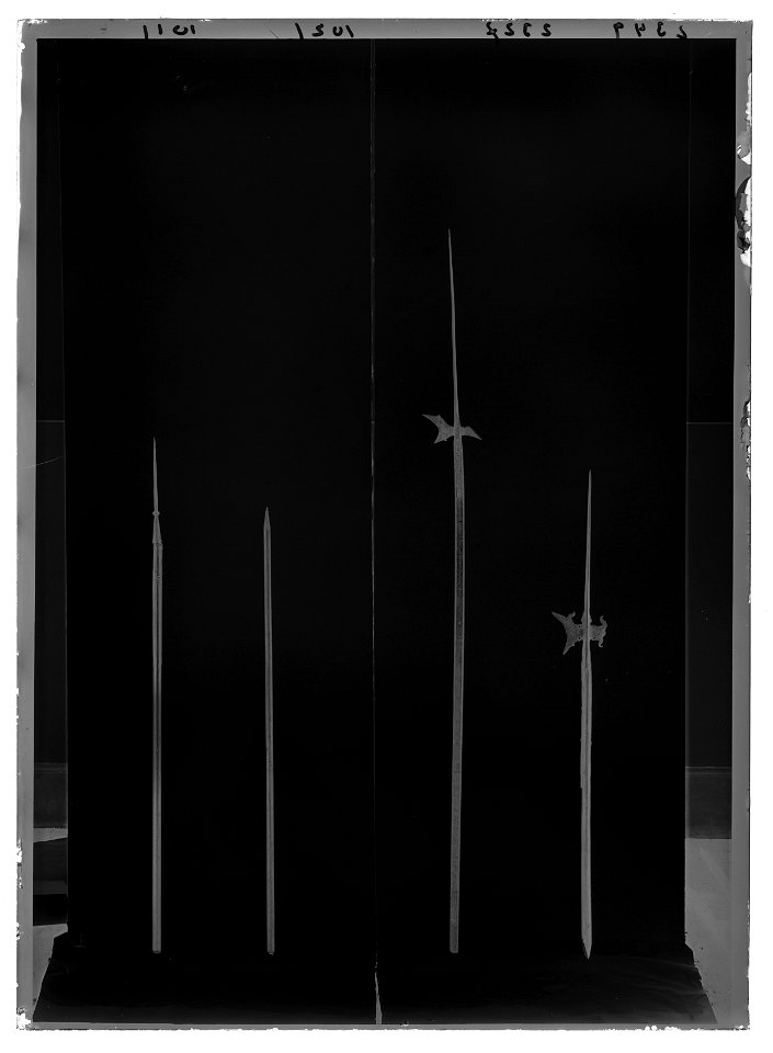 Pikskaft, fragment - Livrustkammaren - 528-negative