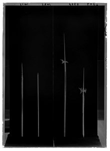Pikskaft, fragment - Livrustkammaren - 528-negative