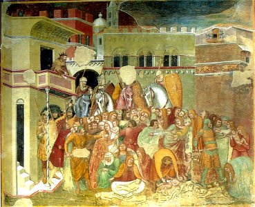 Pietro lorenzetti, strage degli innocenti