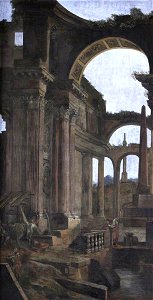 Pietro Paltronieri (1673-1741) - Capriccio, Roman Ruins at Bologna - 1271505 - National Trust