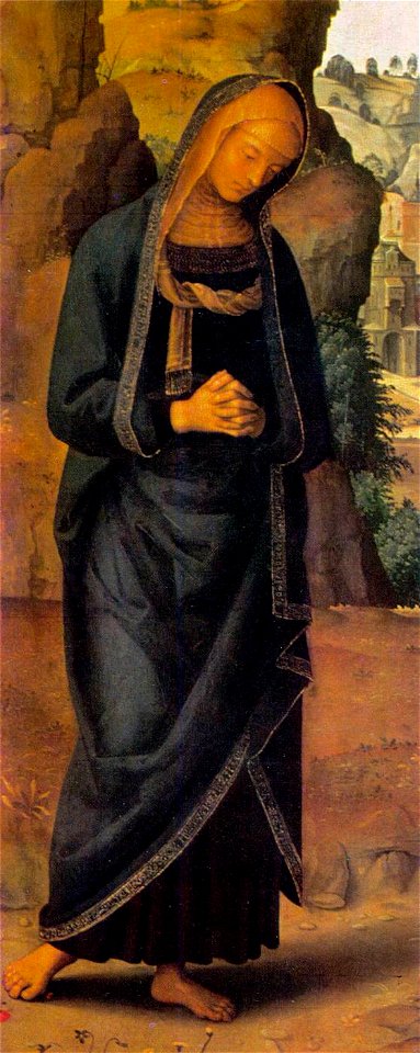 Pietro Perugino - The Galitzin Triptych (detail) - WGA17264