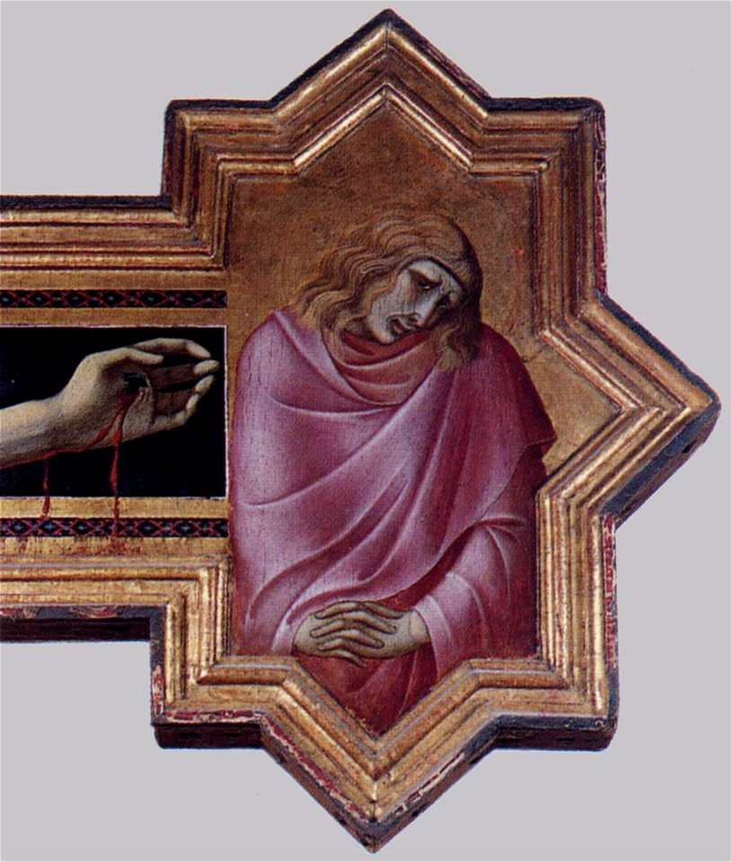 Pietro Lorenzetti - Crucifix (detail) - WGA13534