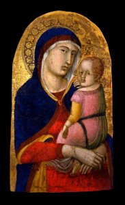 Pietro Lorenzetti - Madonna with Child - Google Art Project