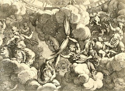 Pietro Santi Bartoli - Jupiter atira os relâmpagos
