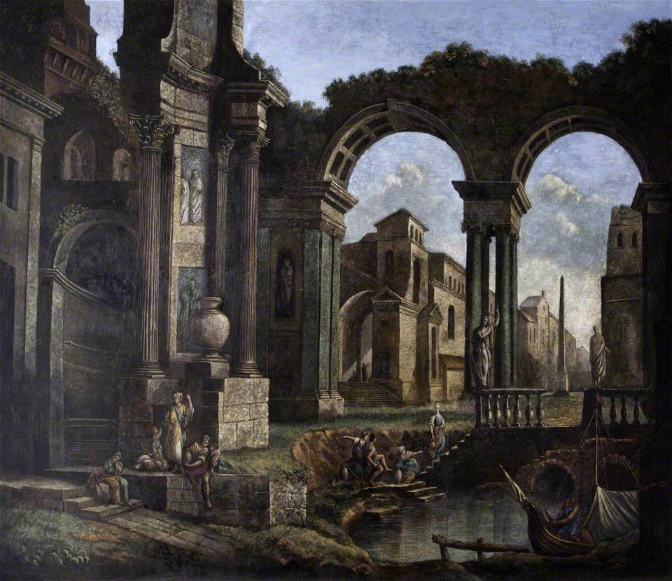 Pietro Paltronieri (1673-1741) - Capriccio, Roman Ruins at Bologna - 1271507 - National Trust