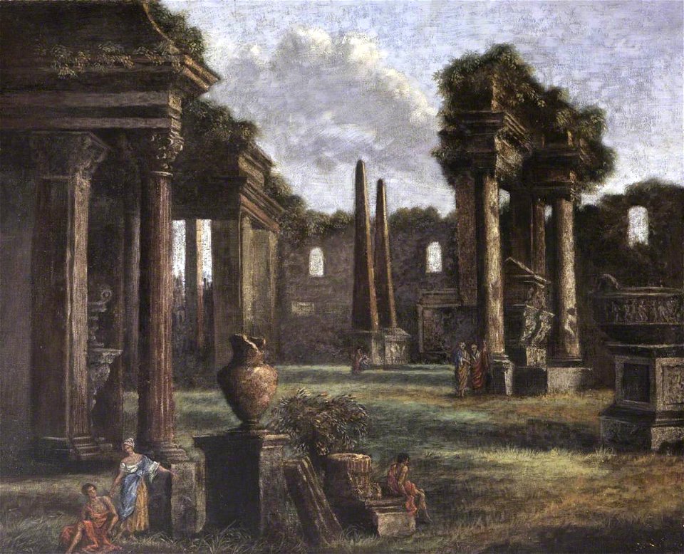Pietro Paltronieri (1673-1741) - Capriccio, Roman Ruins at Bologna - 1271511 - National Trust