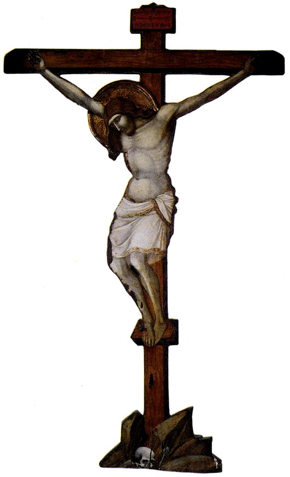 Pietro lorenzetti, croce sagomata