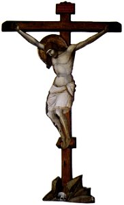 Pietro lorenzetti, croce sagomata