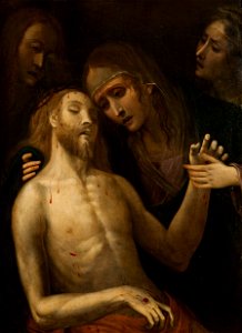Pietà (Mästaren till Stockholms-pietan) - Nationalmuseum - 18616