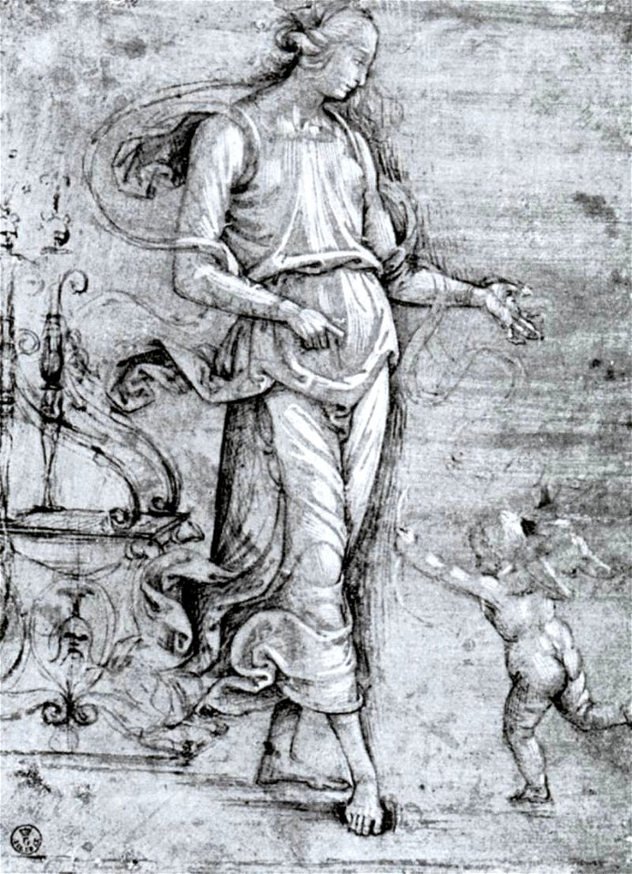 Pietro Perugino - Venus and Cupid - WGA17254