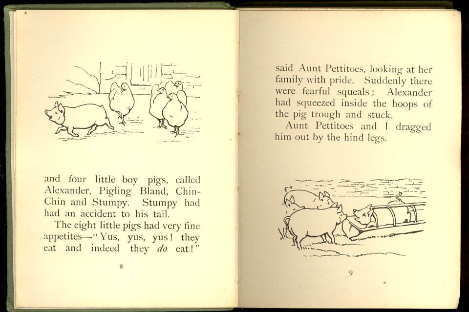 Pigling Bland pg 8-9