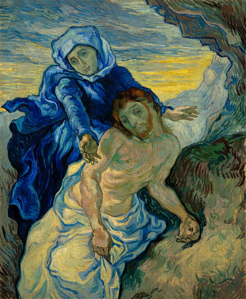 Pietà (naar Delacroix) - s0168V1962 - Van Gogh Museum