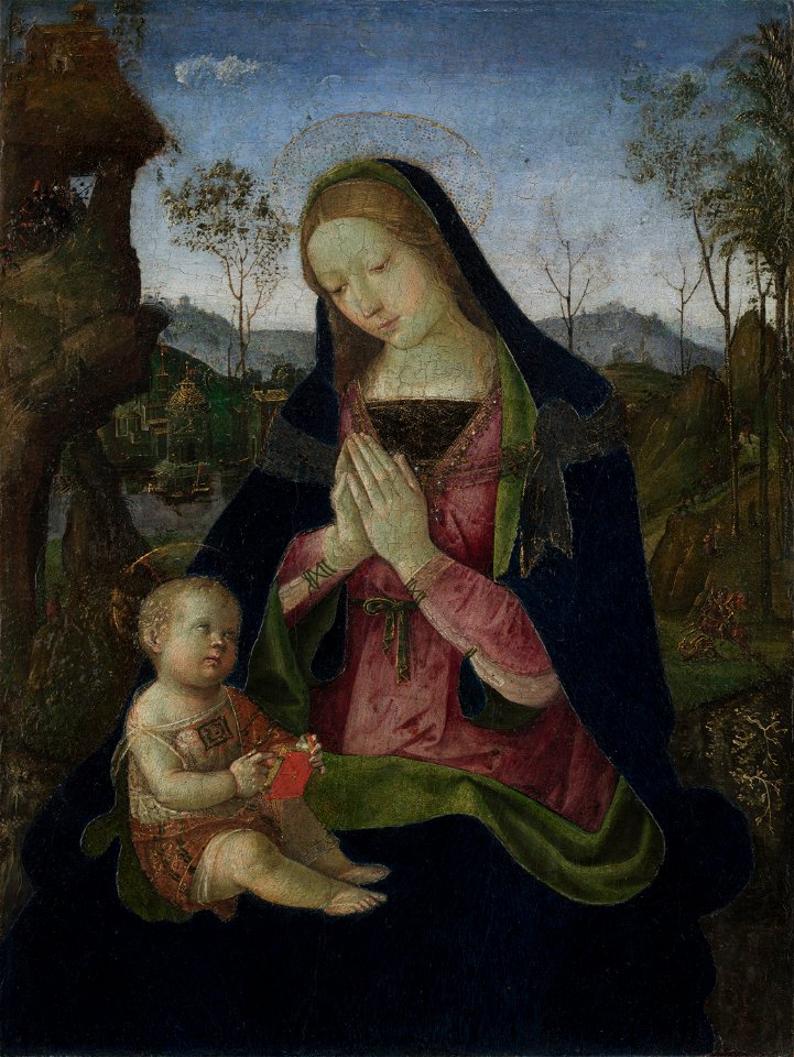 Pintoricchio - Virgin and Child - 1944.89 - Cleveland Museum of Art