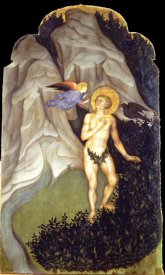 Nicolò di Pietro - Saint Benedict Tempted in the Wilderness - Google Art Project