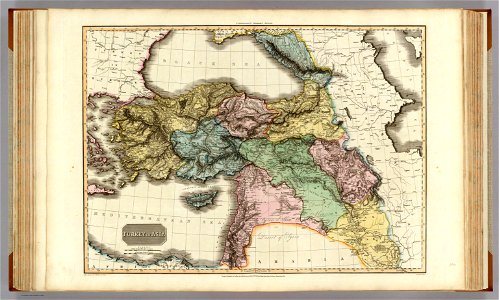 Pinkerton, John. Turkey in Asia. 1813