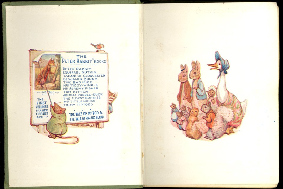 Pigling Bland Inside Cover