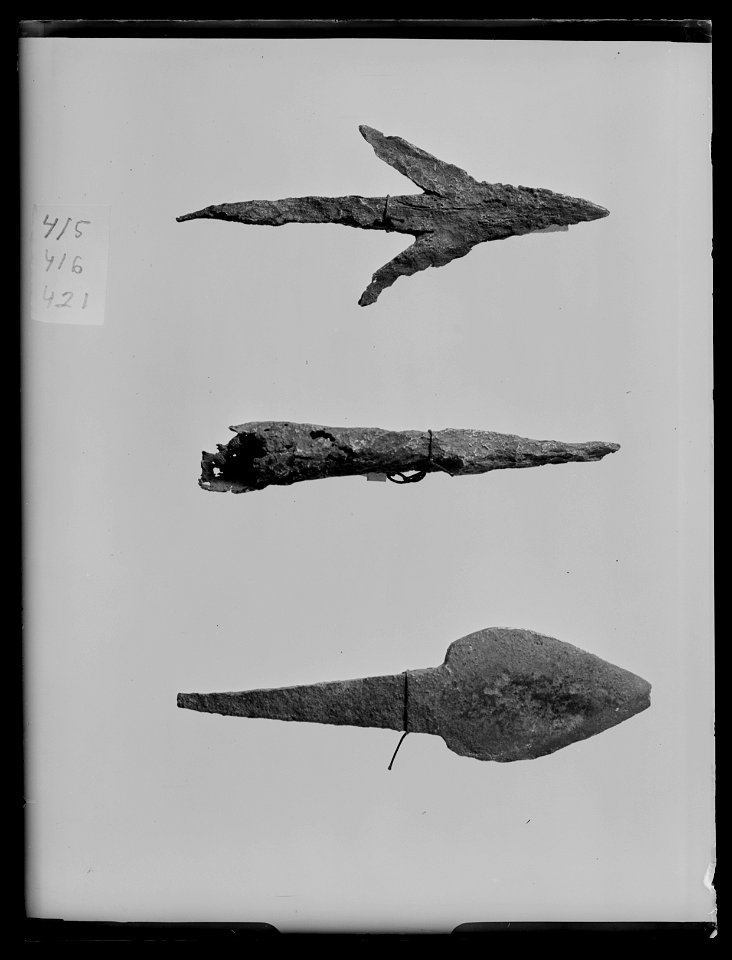 Pilspets, jordfynd, Sverige - Livrustkammaren - 19313