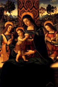 Pinturicchio, Virgin and Child with Two Angels