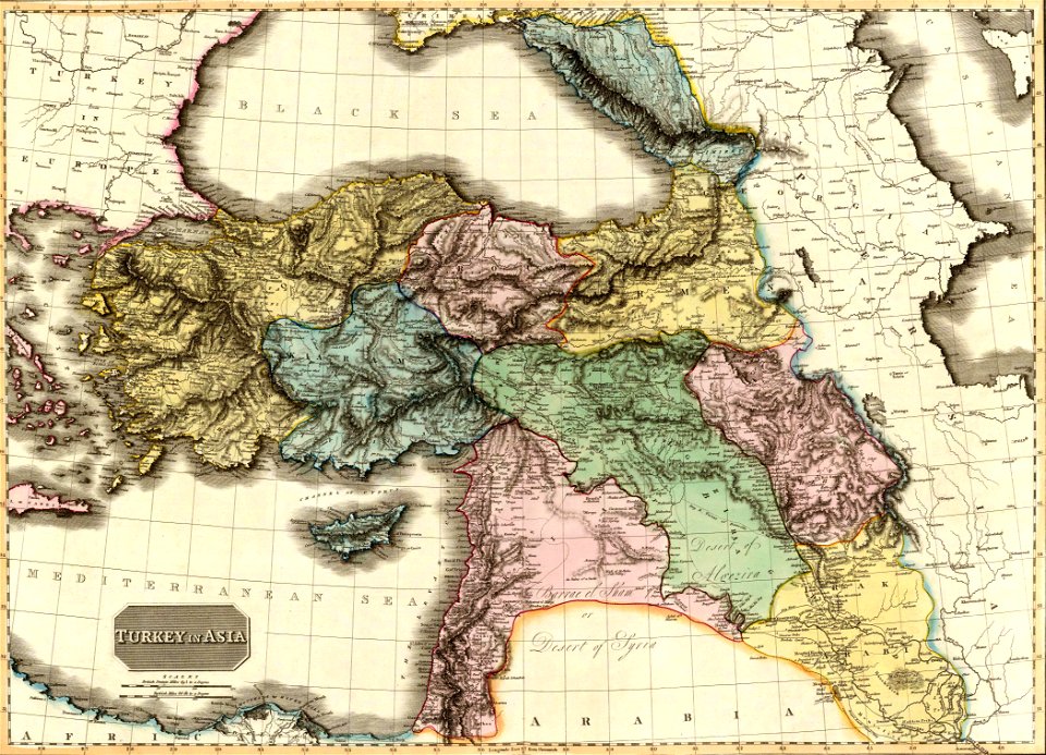 Pinkerton, John. Turkey in Asia. 1813 (A)
