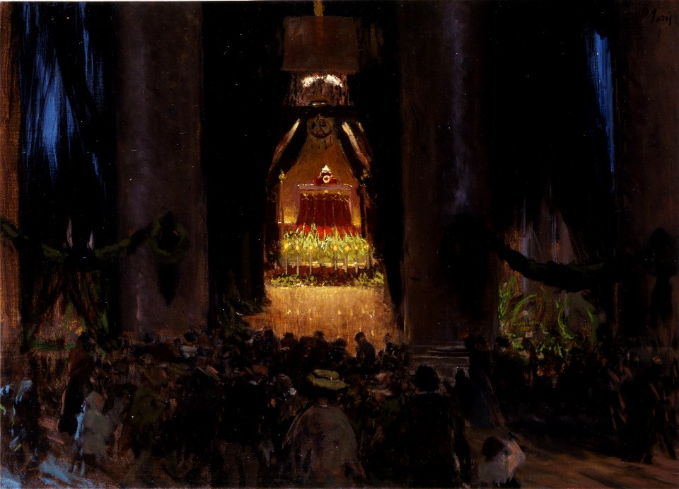 Pio Joris – Cerimonia funebre nel Pantheon di Roma