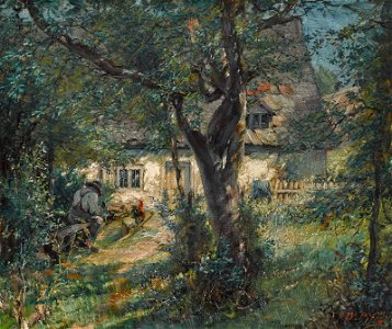 Otto Piltz - Im Garten (ca. 1906)