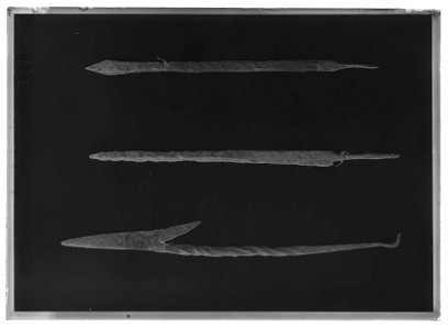 Pilspets till s.k. dalpil, Sverige, 1500-talets början - Livrustkammaren - 77495-negative