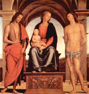 Pietro Perugino 068. Free illustration for personal and commercial use.