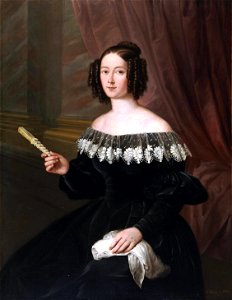 Pilar de Jandiola, por Antonio María Esquivel (Museo del Prado)