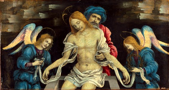 Pietà (The Dead Christ Mourned by Nicodemus and Two Angels) A16086