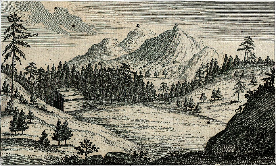 Pilatussee 1747 - Ausschnitt