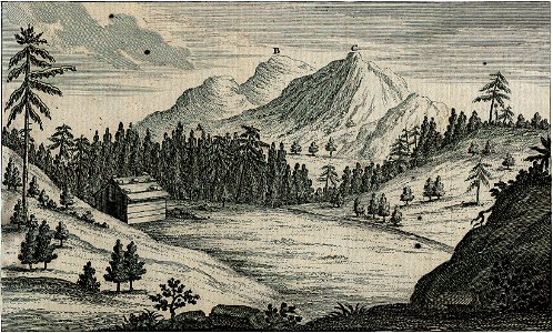 Pilatussee 1747 - Ausschnitt