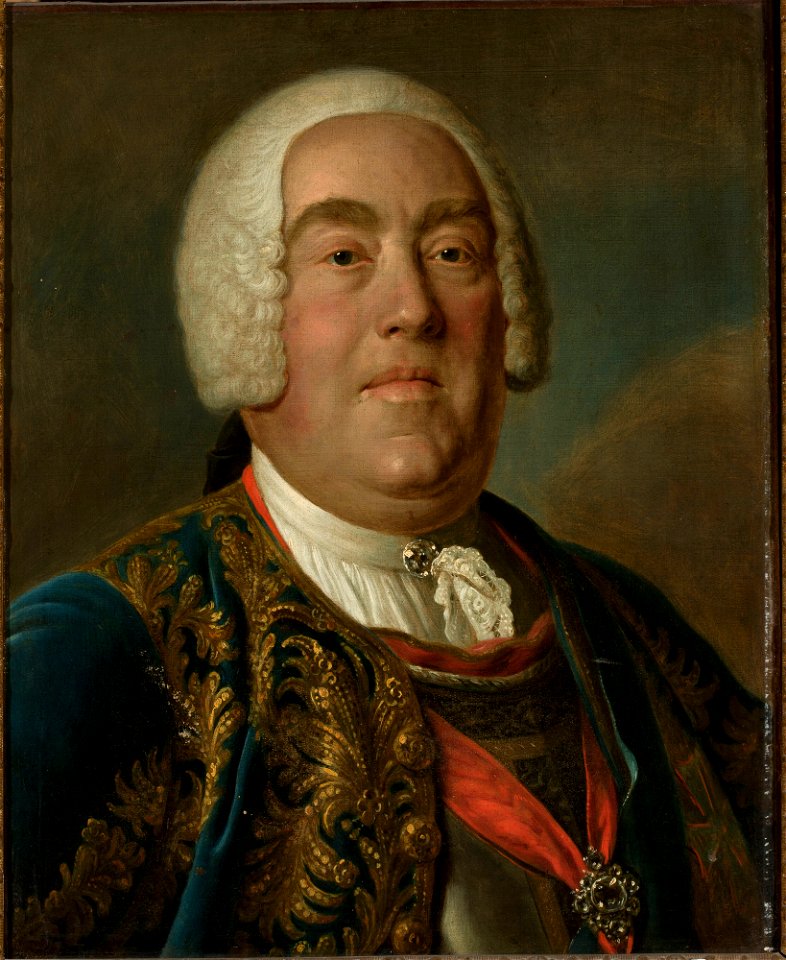 Pietro Rotari - Portrait of Augustus III in a blue jacket - M.Ob.1316 - National Museum in Warsaw
