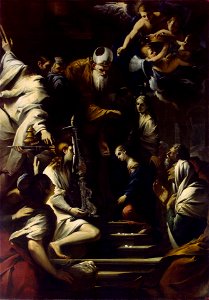 Pietro Testa - Presentation of the Virgin in the Temple - WGA22190