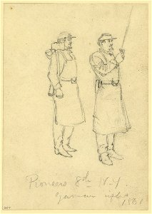 Pioneers 8th N.Y. German rifles 1861 LCCN2004660760