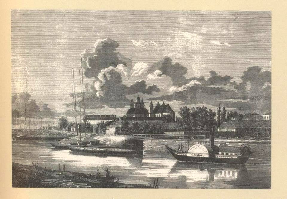 Pinsk, Pina. Пінск, Піна (N. Orda, 1863)