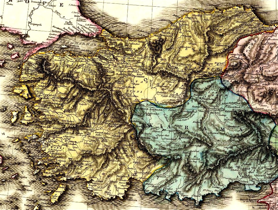 Pinkerton, John. Turkey in Asia. 1813 (GC)