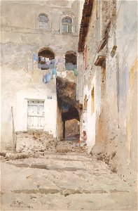 Pio Joris Häuser in Terracina 1898