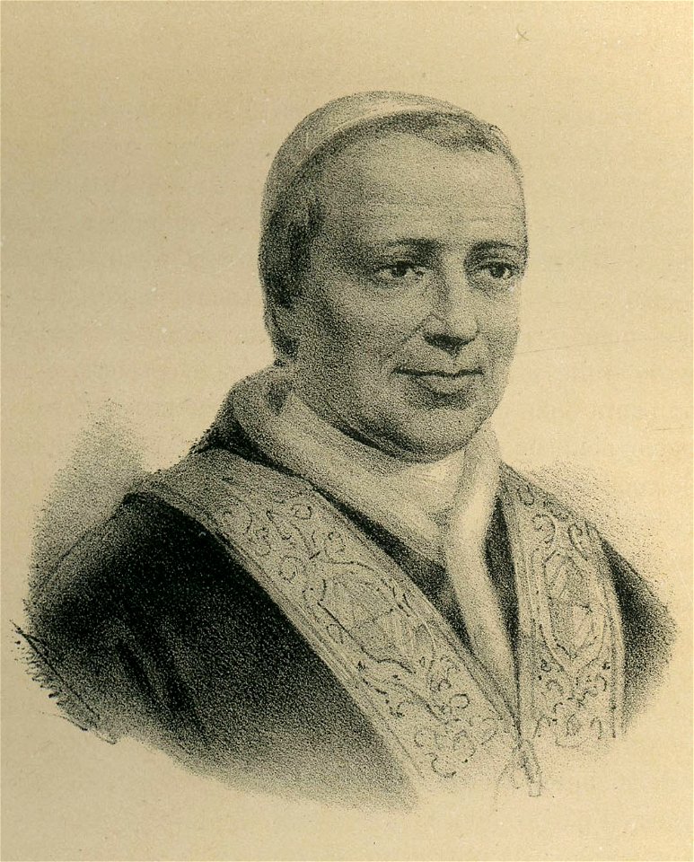 Pio IX litografia