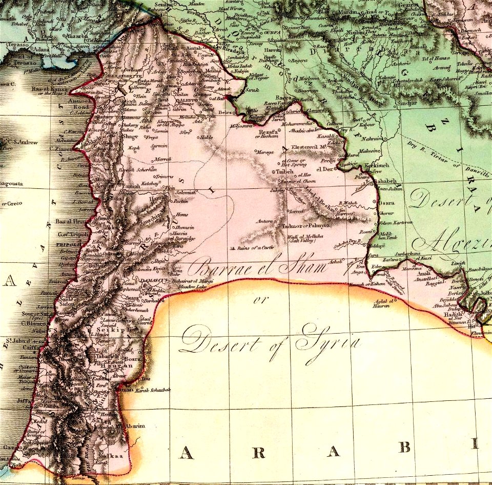Pinkerton, John. Turkey in Asia. 1813 (F)