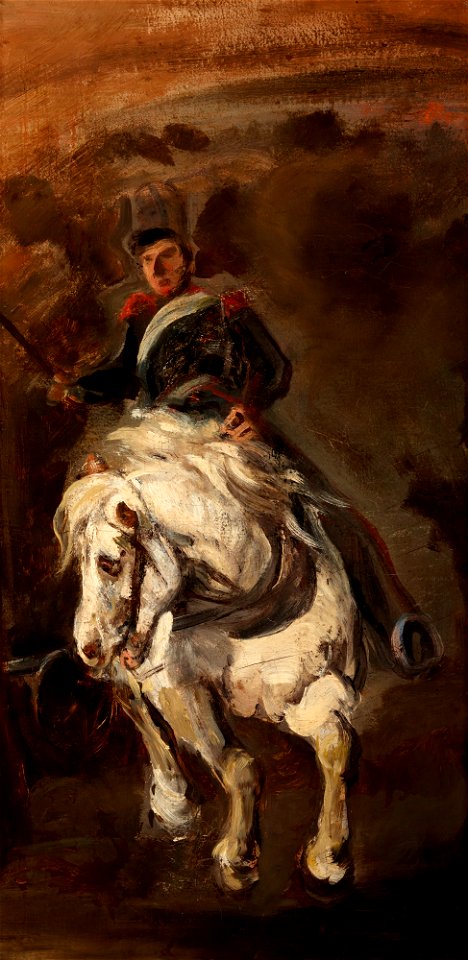 Piotr Michałowski - Artillerist on Horseback - MNK II-a-757 - National Museum Kraków