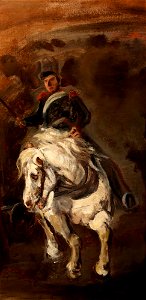 Piotr Michałowski - Artillerist on Horseback - MNK II-a-757 - National Museum Kraków