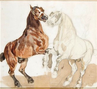 Piotr Michałowski - Konie - Google Art Project