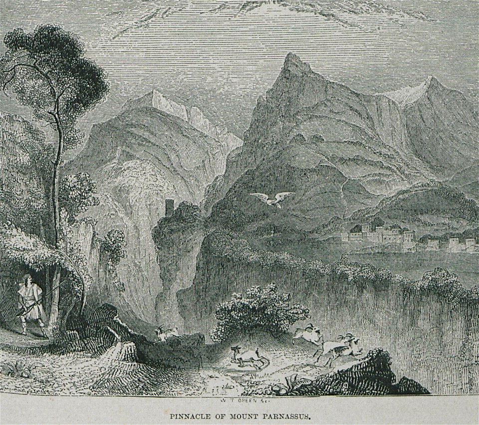 Pinnacle of Mount Parnassus - Wordsworth Christopher - 1882