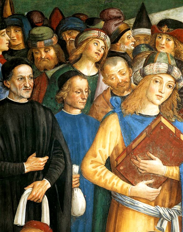 Pinturicchio - Christ among the Doctors (detail) - WGA17775