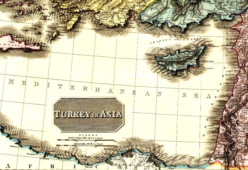 Pinkerton, John. Turkey in Asia. 1813 (D)