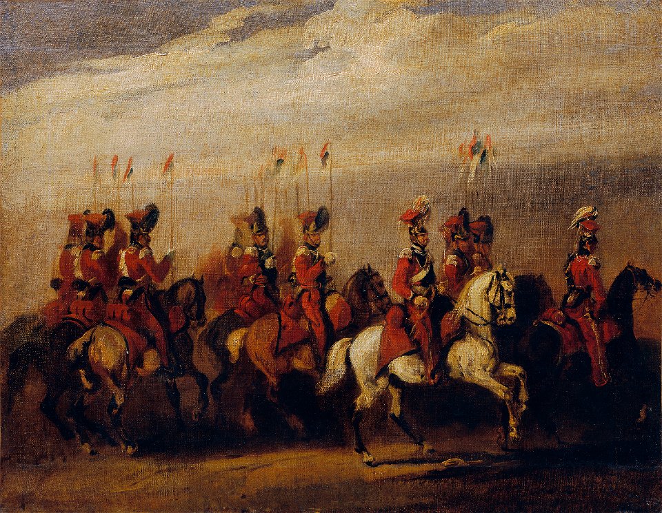 Piotr von Michalowski - Rote Ulanen - 1684 - Österreichische Galerie Belvedere