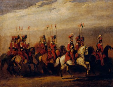 Piotr von Michalowski - Rote Ulanen - 1684 - Österreichische Galerie Belvedere