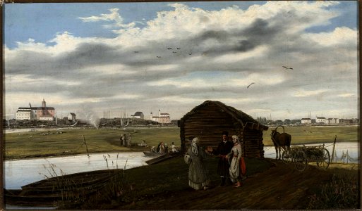 Pinsk, Pina. Пінск, Піна (V. Dmachoŭski, 1847)