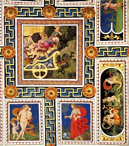 Pinturicchio - Ceiling decoration (detail) - WGA17786