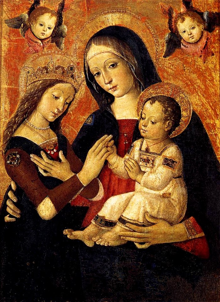 Pinturicchio, Mystical Marriage of St Catherine